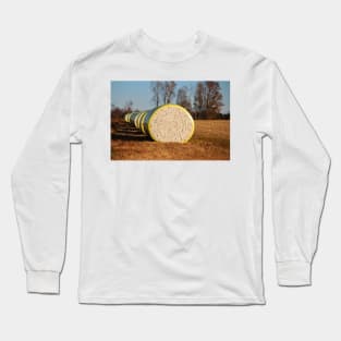 Round Bales Of Cotton Long Sleeve T-Shirt